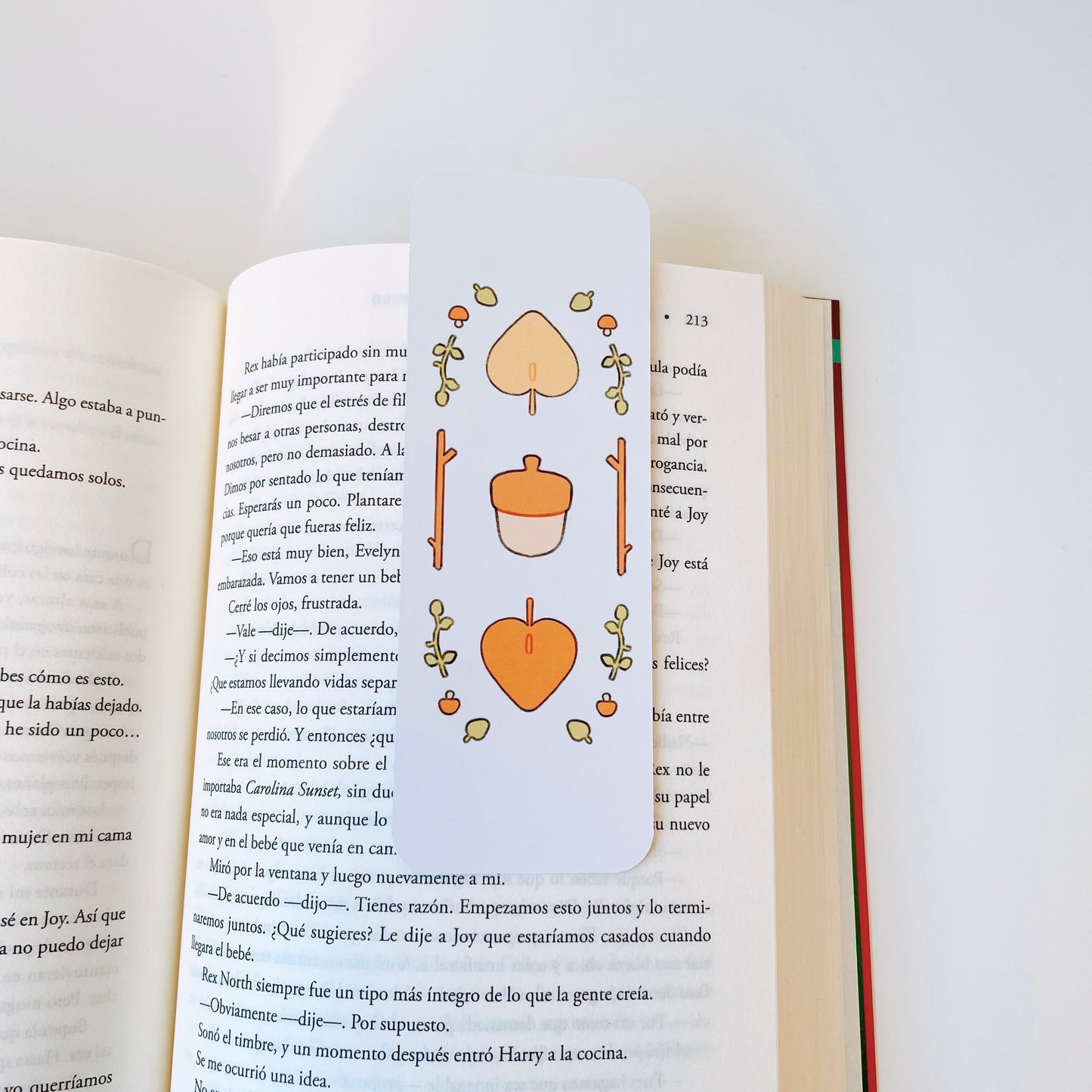 Fall Season Bookmark